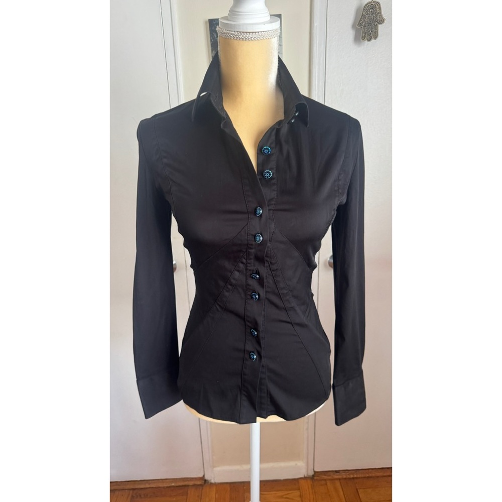 Stella McCartney Black Button-Down Shirt